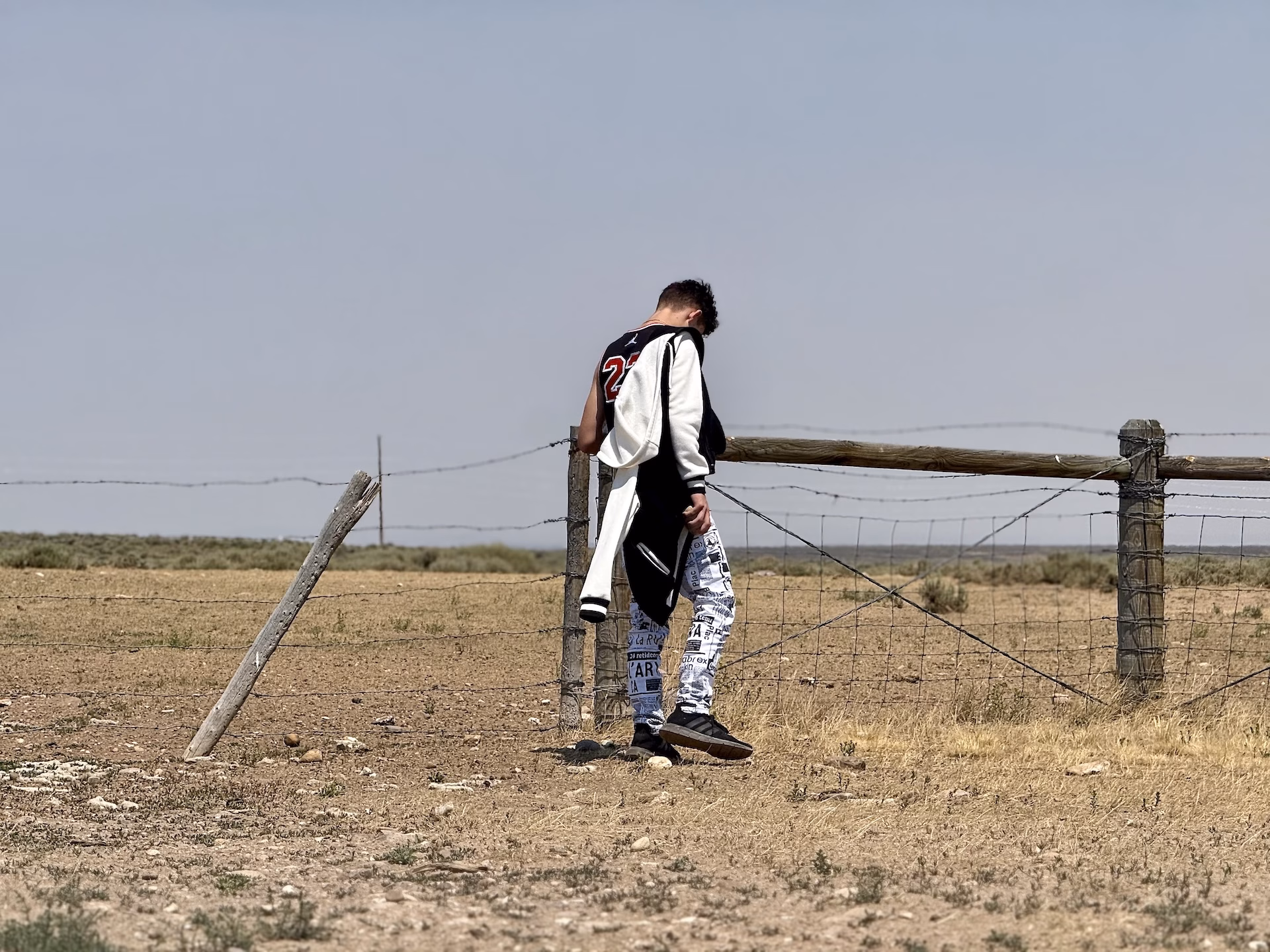 McKeel in the desert